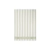 Lexington Køkkentekstiler * Icons Cotton Twill Waffle Striped Kitchen Towel, sage green/white