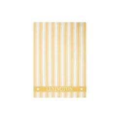 Lexington Køkkentekstiler * Icons Cotton Twill Waffle Striped viskestykke, yellow/white