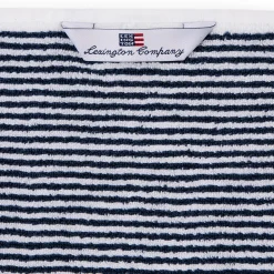 Lexington Håndklæder-Icons Original Towel Stripe, navy/white