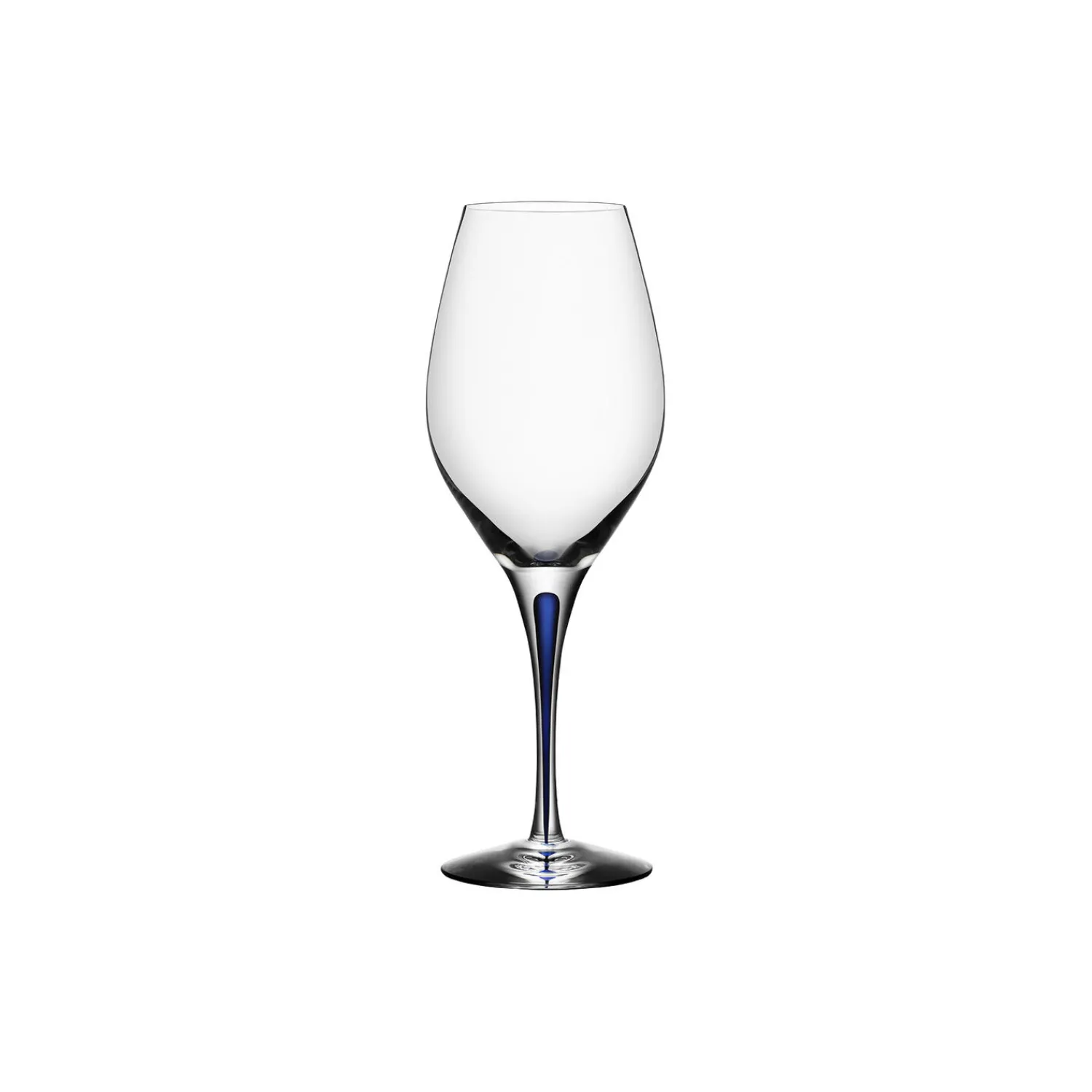 Orrefors Glas * Intermezzo Blue Balance vinglas