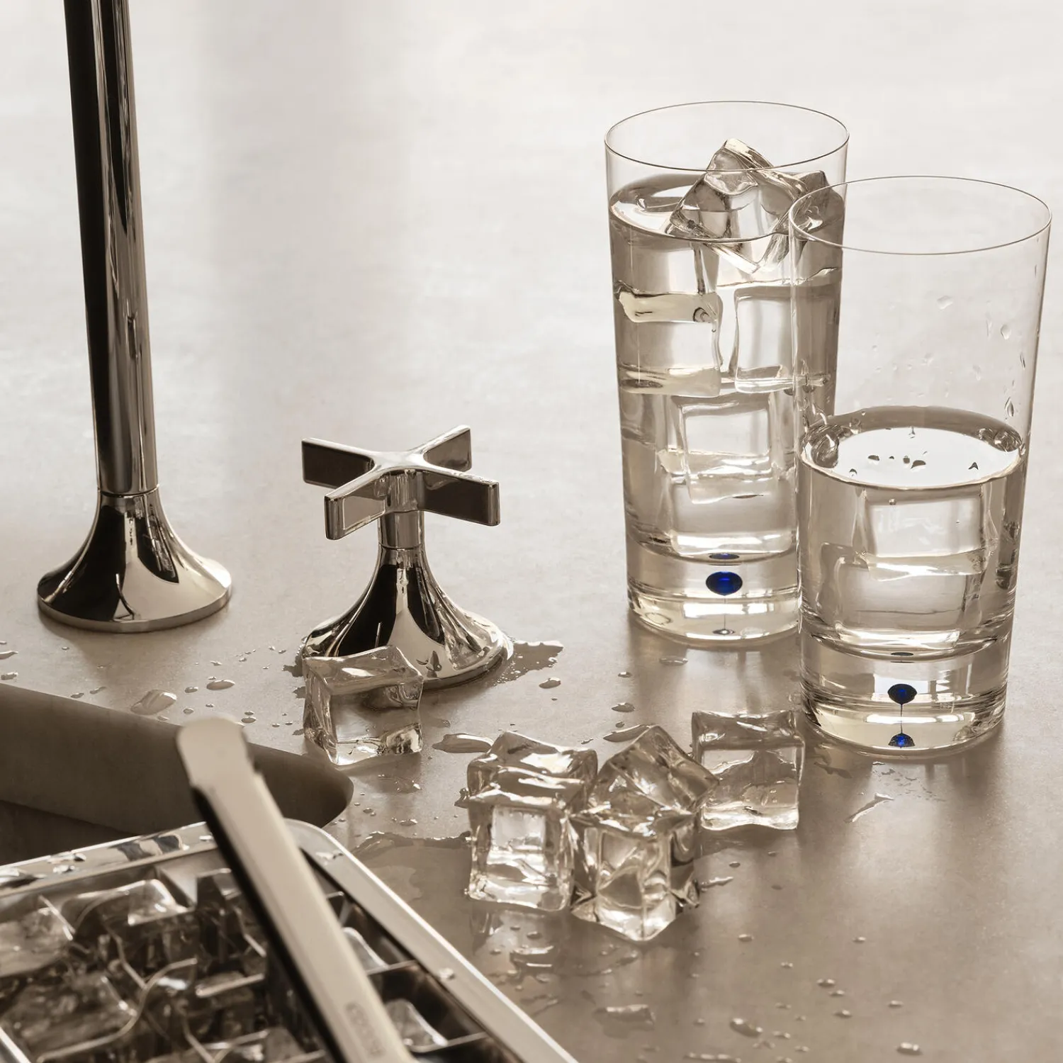 Orrefors Glas * Intermezzo Blue highball glas