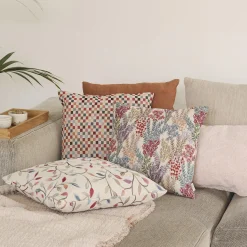 Compliments Pyntepuder & Hynder-Jardin pude, multi colour