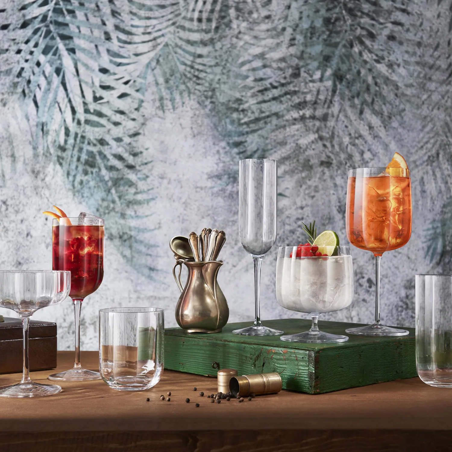 Luigi Bormioli Glas * Jazz romglas 4 stk.