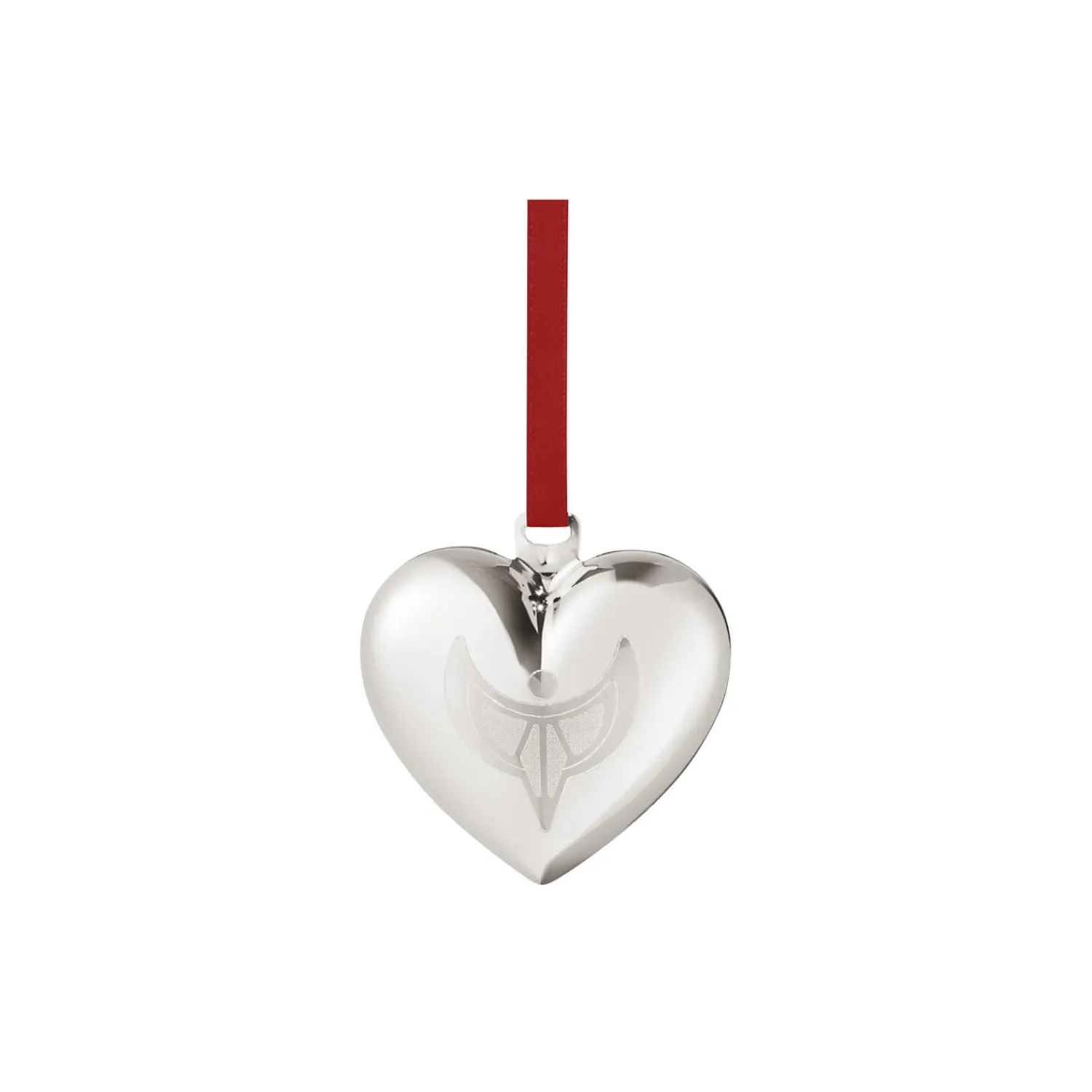 Georg Jensen Pynt-2024 Julehjerte, sølv