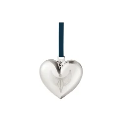 Georg Jensen Pynt-2024 Julehjerte, sølv