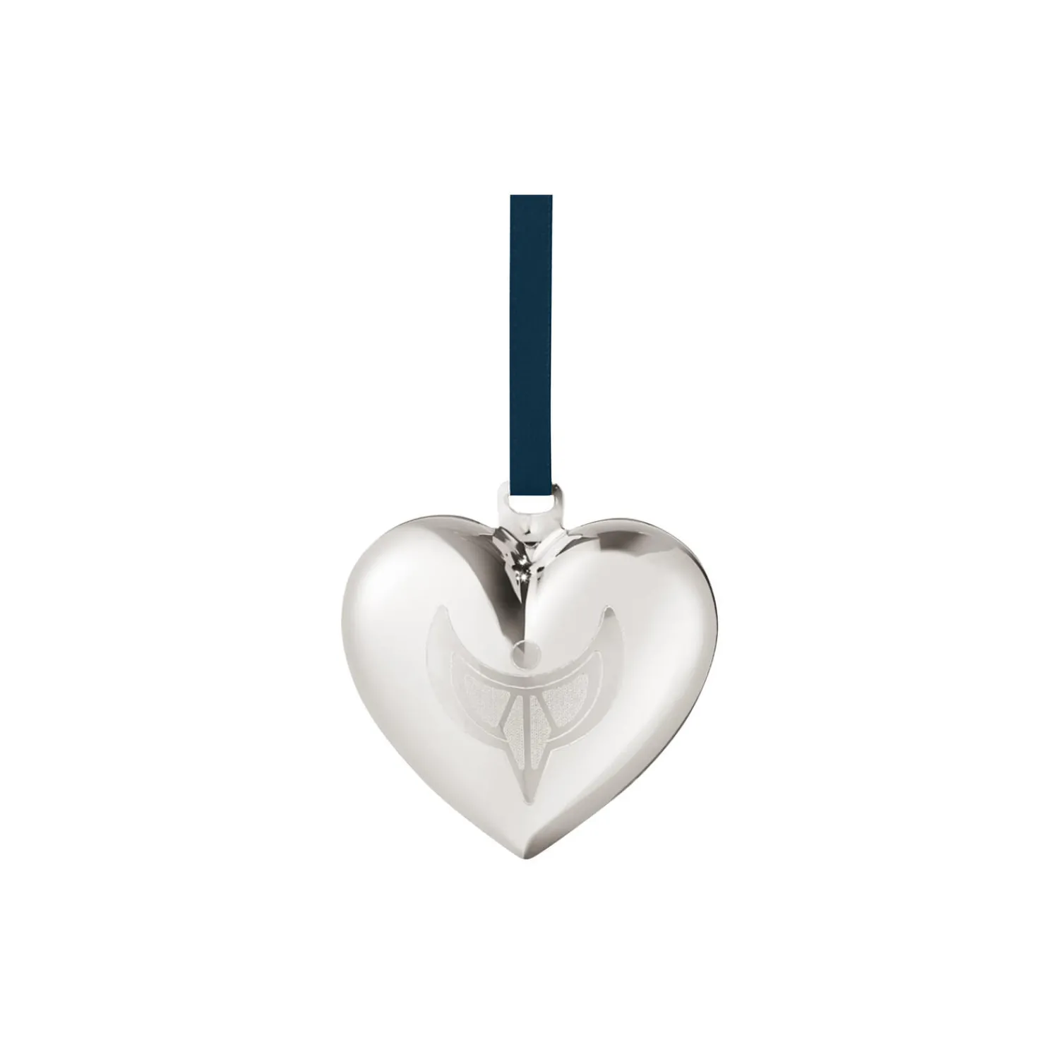 Georg Jensen Pynt-2024 Julehjerte, sølv