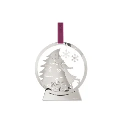 Georg Jensen Pynt * 2025 Juleornament Sneglobus, sølv