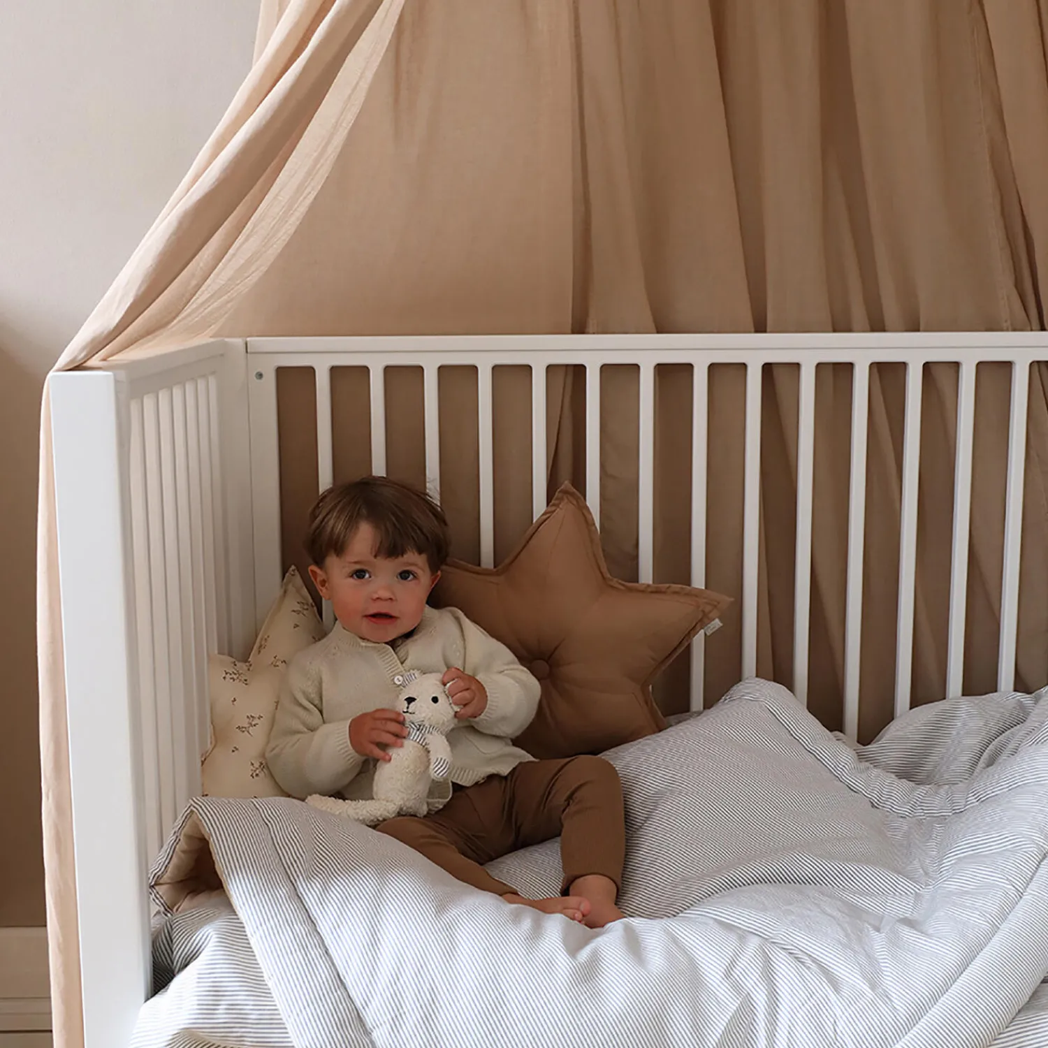 Børn Cam Cam Copenhagen Soveudstyr|Sengetøj-Junior sengetøj, classic stripes blue