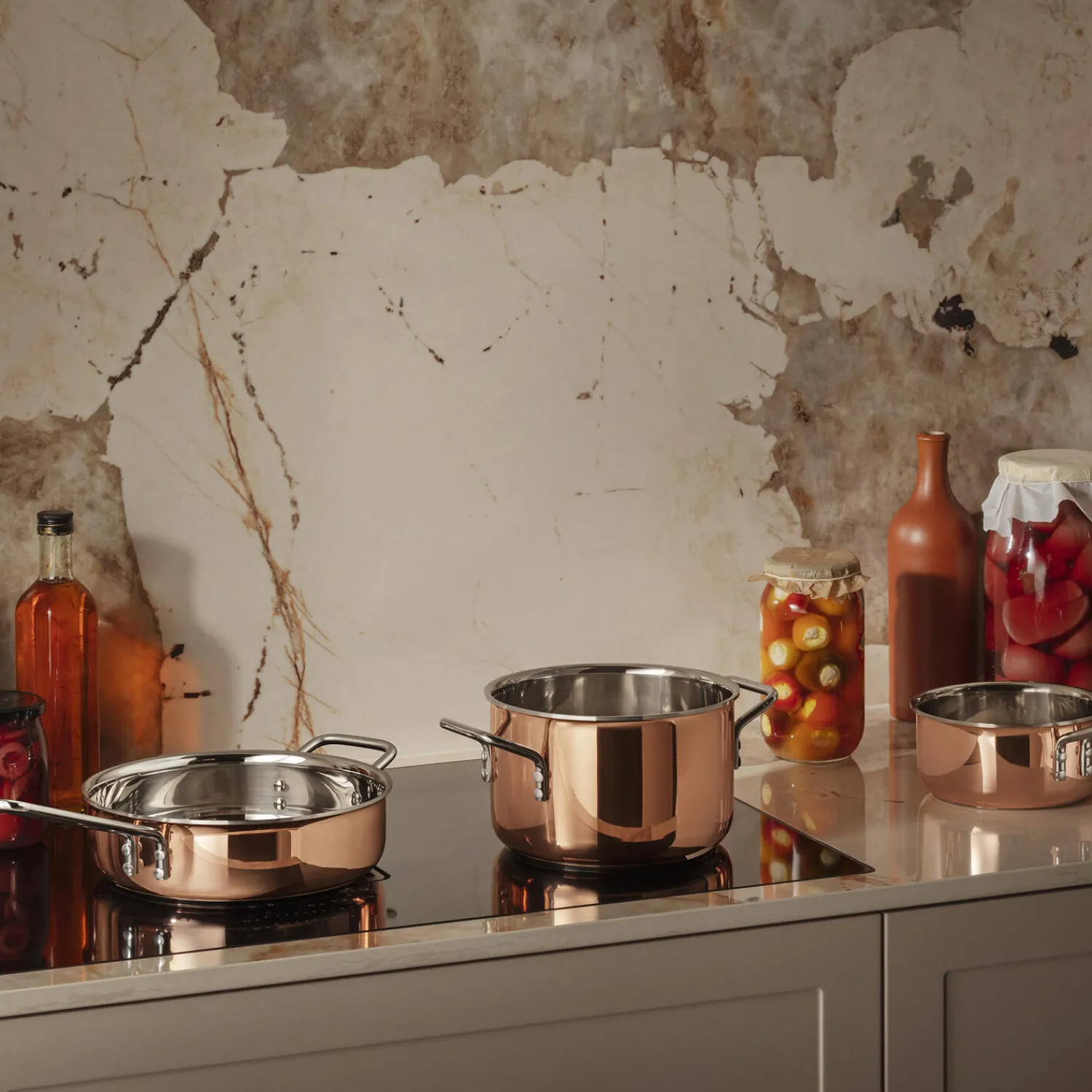 Eva Trio Gryder & Pander * Kasserolle 1 L, copper