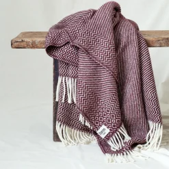 Røros Tweed Plaider-KATTEFOT Throw,