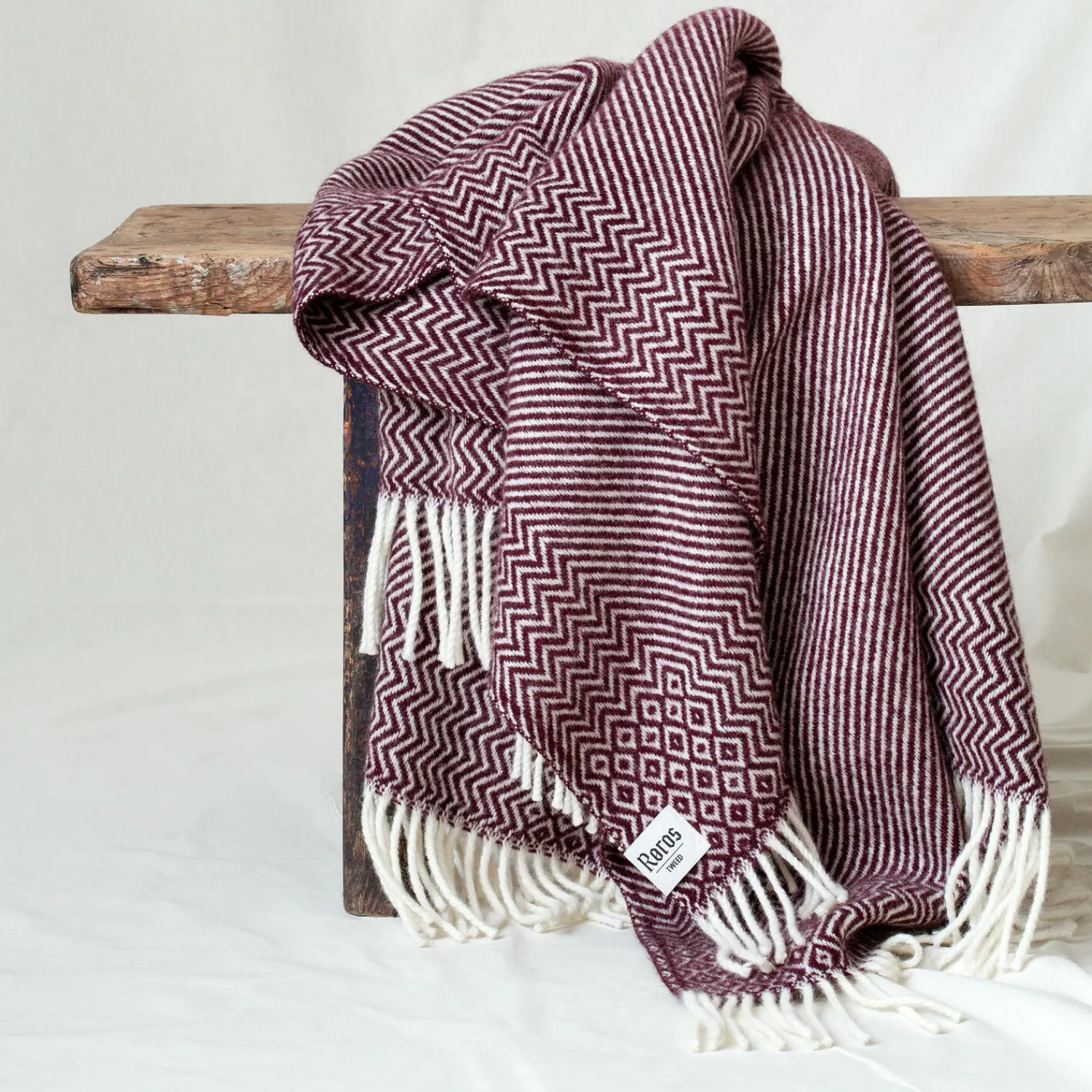 Røros Tweed Plaider-KATTEFOT Throw,