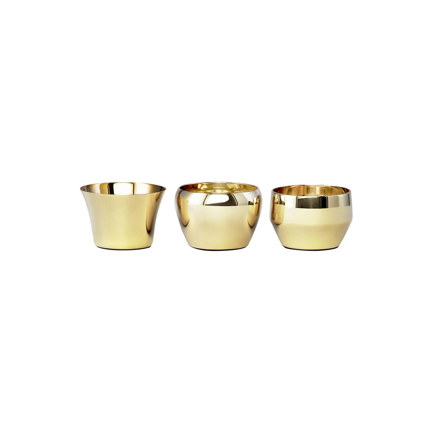 Skultuna Lysestager * Kin Brass 3 stk.