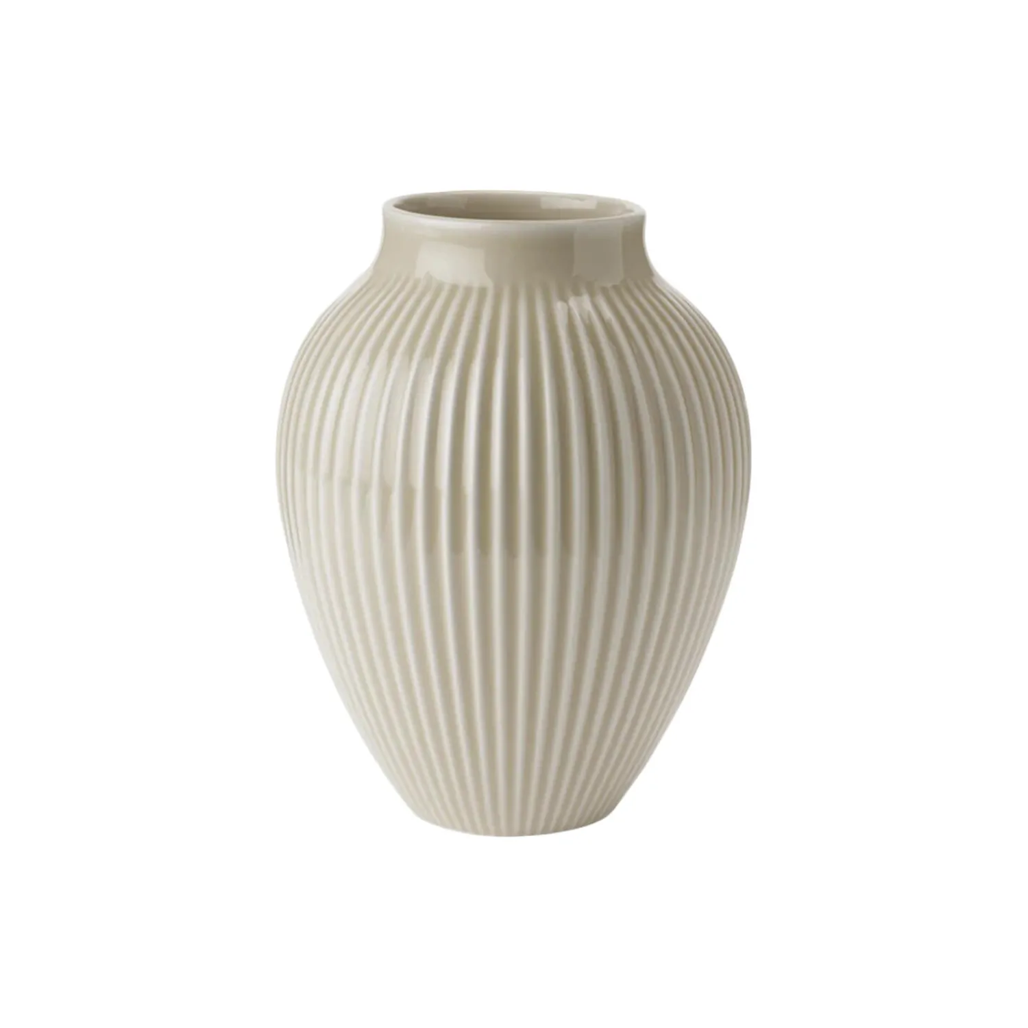 Knabstrup Keramik Vaser-Knabstrup vase ripple,