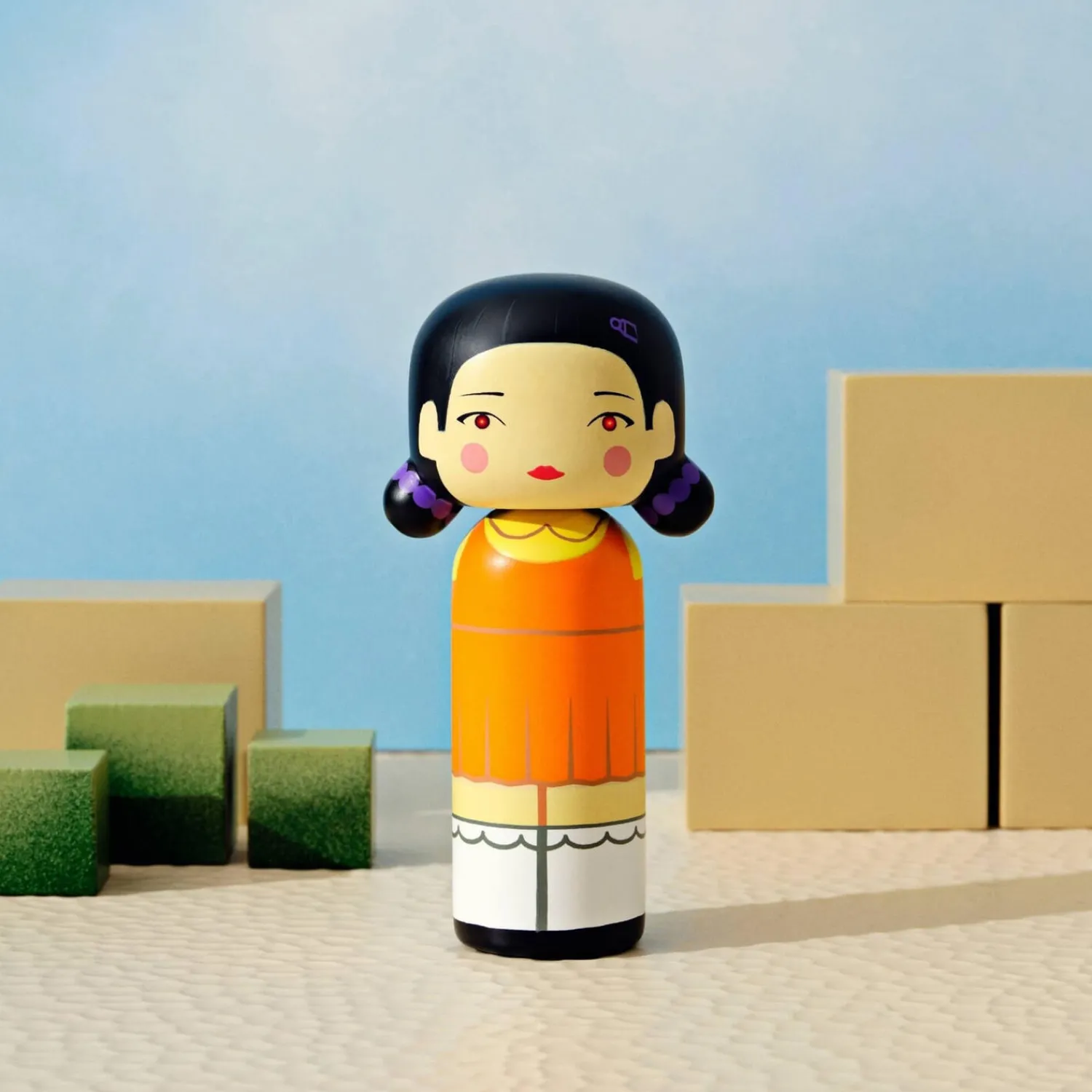Lucie Kaas Figurer & Glaskunst * Kokeshi Young-hee