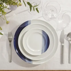 Georg Jensen Tallerkener-KOPPEL frokosttallerken 22 cm, blå nuancer
