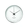 Georg Jensen Ure-Koppel vægur, hvid/stål