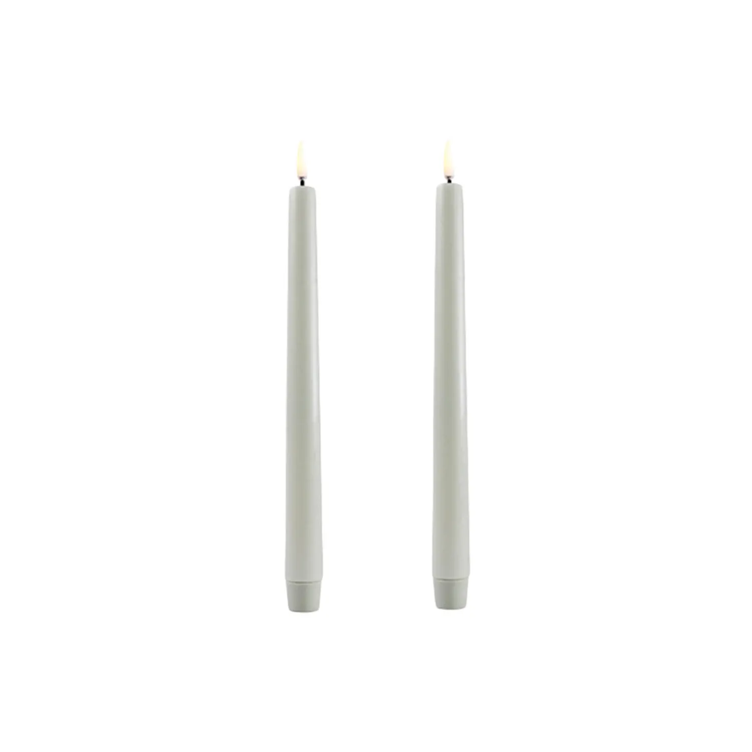 Uyuni Lighting Lys & Duftlys-LED Classic Taper Candle 25 cm 2 pcs,