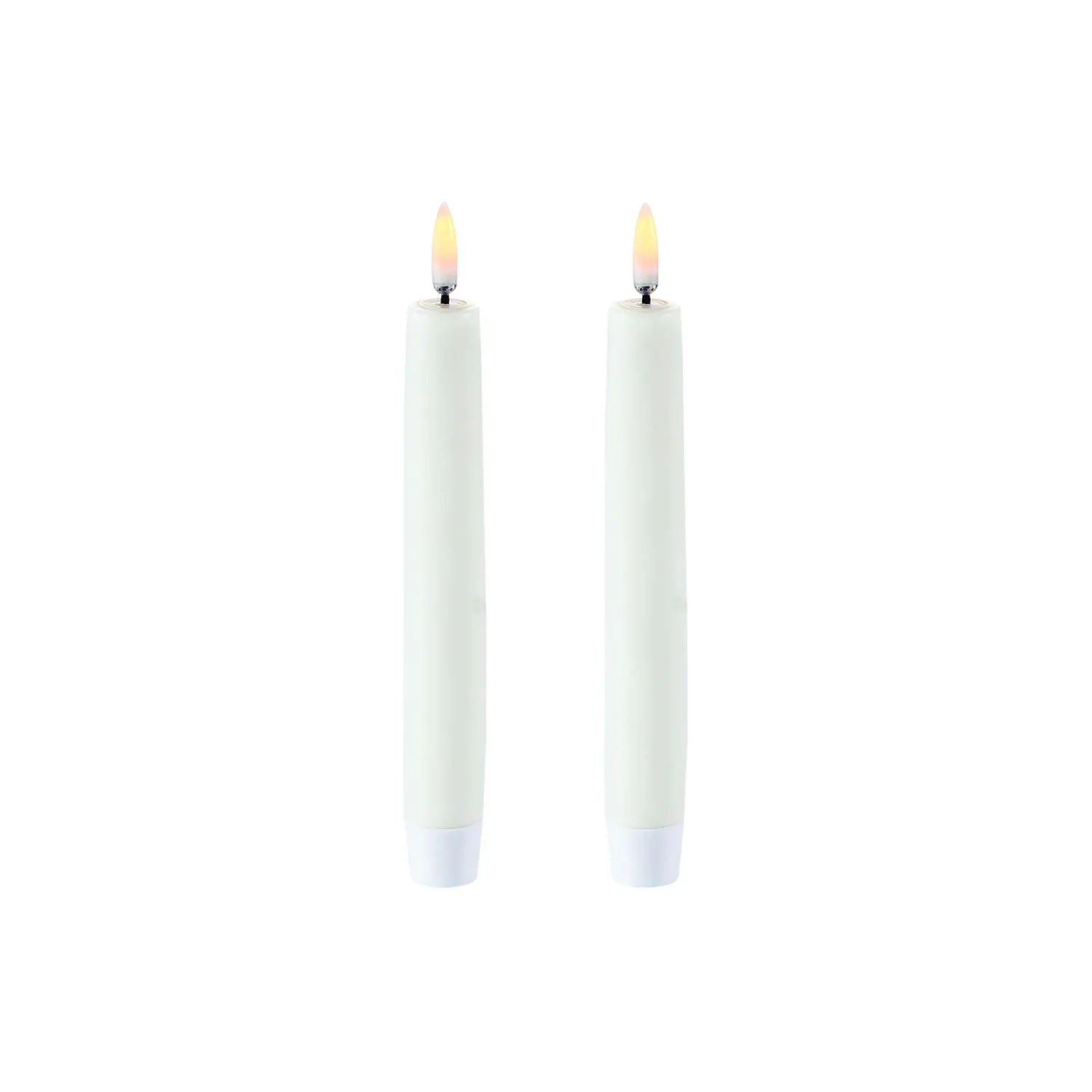 Uyuni Lighting Lys & Duftlys-LED Classic Taper Candle 15 cm 2 pcs,