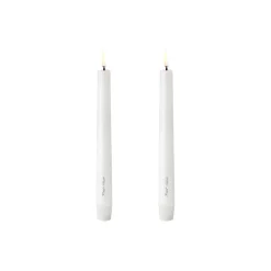 Piet Hein Lys & Duftlys-LED Kronelys 2-pak, hvid