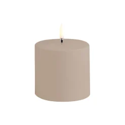 Uyuni Lighting Lys & Duftlys * LED Outdoor Pillar Candle 17 cm,