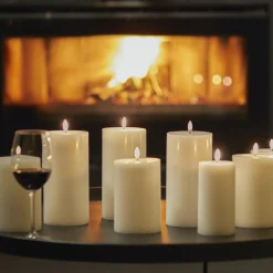 Uyuni Lighting Lys & Duftlys-LED Pillar Candle 15 cm,
