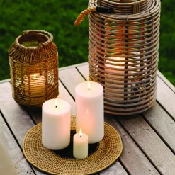 Uyuni Lighting Lys & Duftlys-LED Pillar Candle 10 cm,