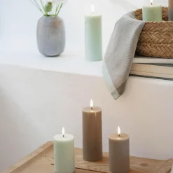 Uyuni Lighting Lys & Duftlys-LED Pillar Candle 10 cm,