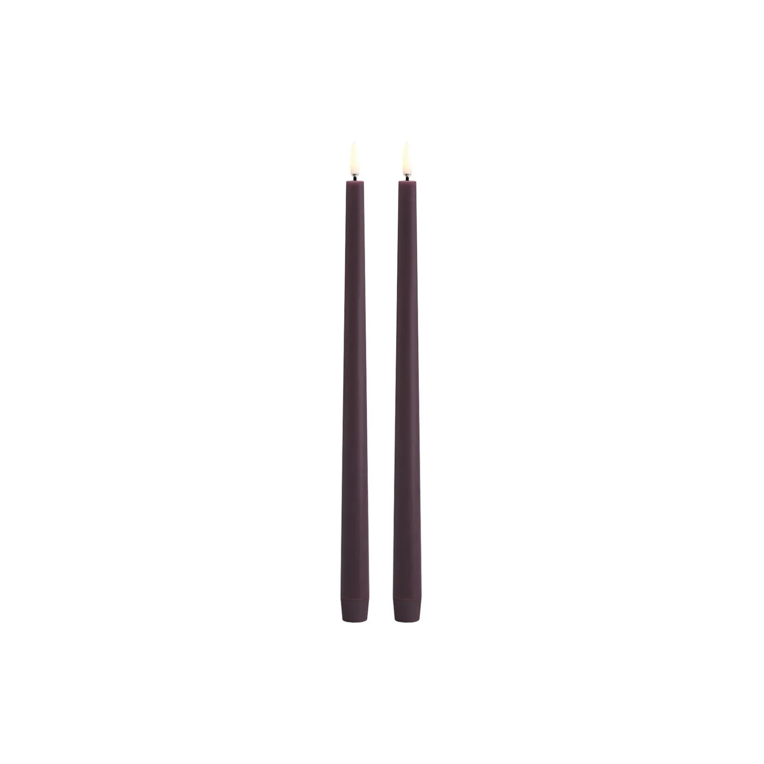 Uyuni Lighting Lys & Duftlys * LED Slim Taper Candle 32 cm 2 pcs,