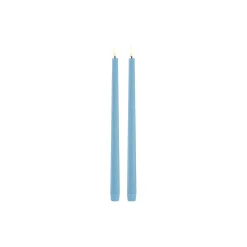 Uyuni Lighting Lys & Duftlys-LED Slim Taper Candle 32 cm 2 pcs,