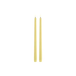 Uyuni Lighting Lys & Duftlys * LED Slim Taper Candle 32 cm 2 pcs,