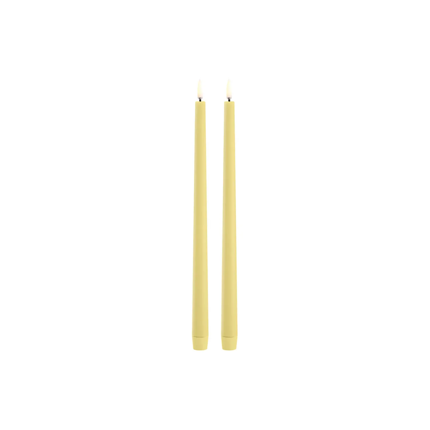 Uyuni Lighting Lys & Duftlys * LED Slim Taper Candle 32 cm 2 pcs,