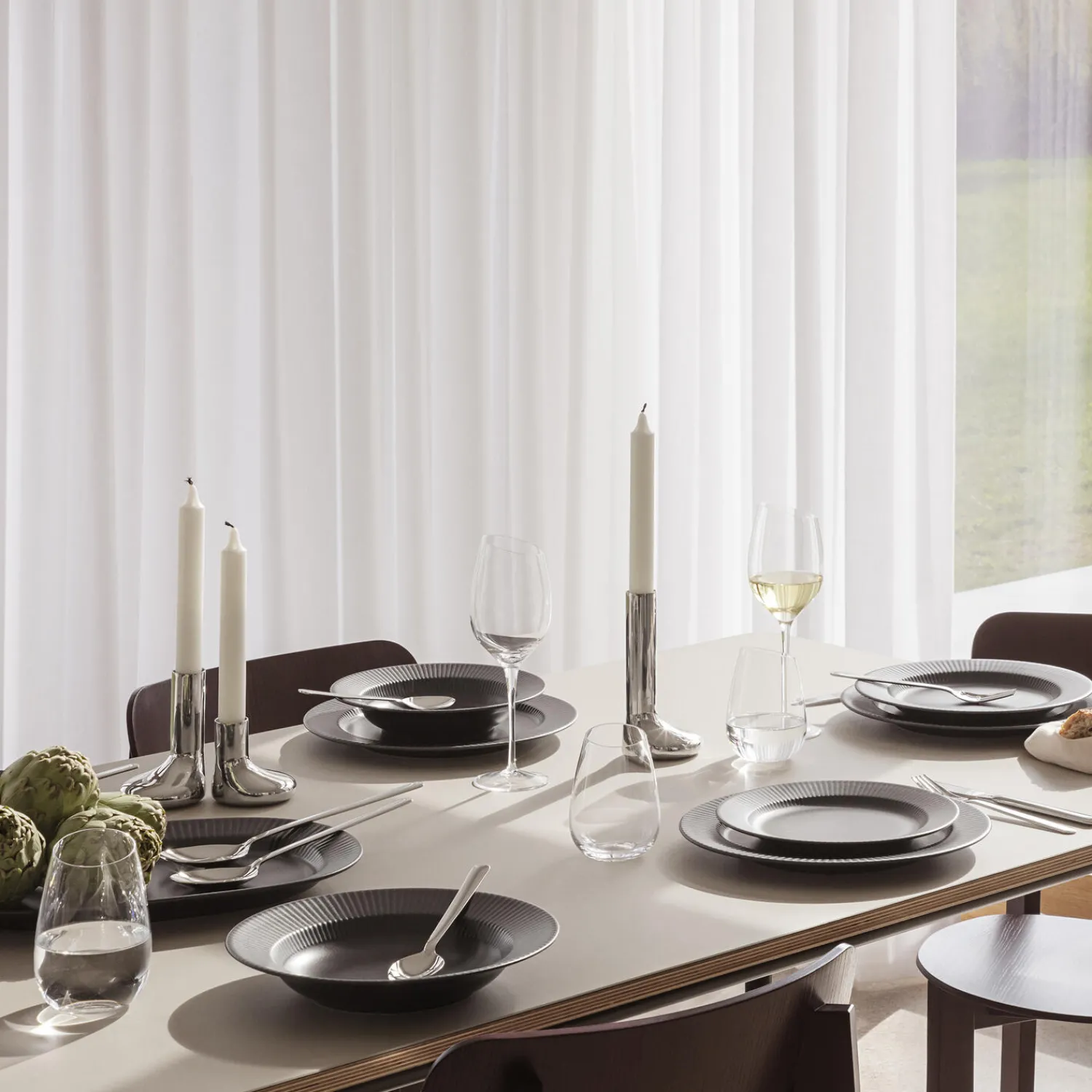 Eva Trio Tallerkener * Legio Nova dyb tallerken 25 cm,