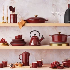 Le Creuset Køkkenopbevaring * Lille bestik- og redskabskrukke, garnet