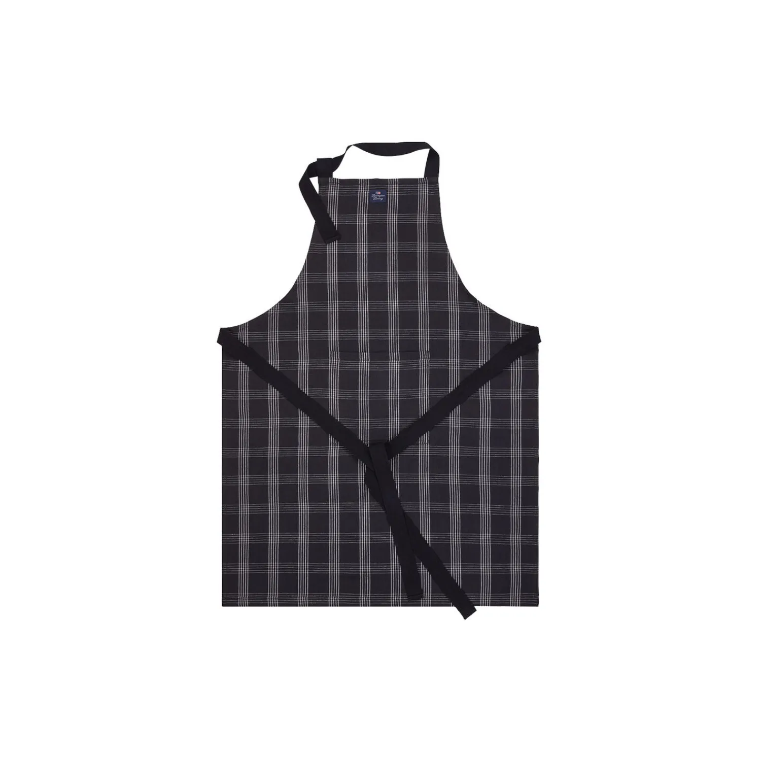 Lexington Køkkentekstiler * Linen/Cotton Apron, black/white