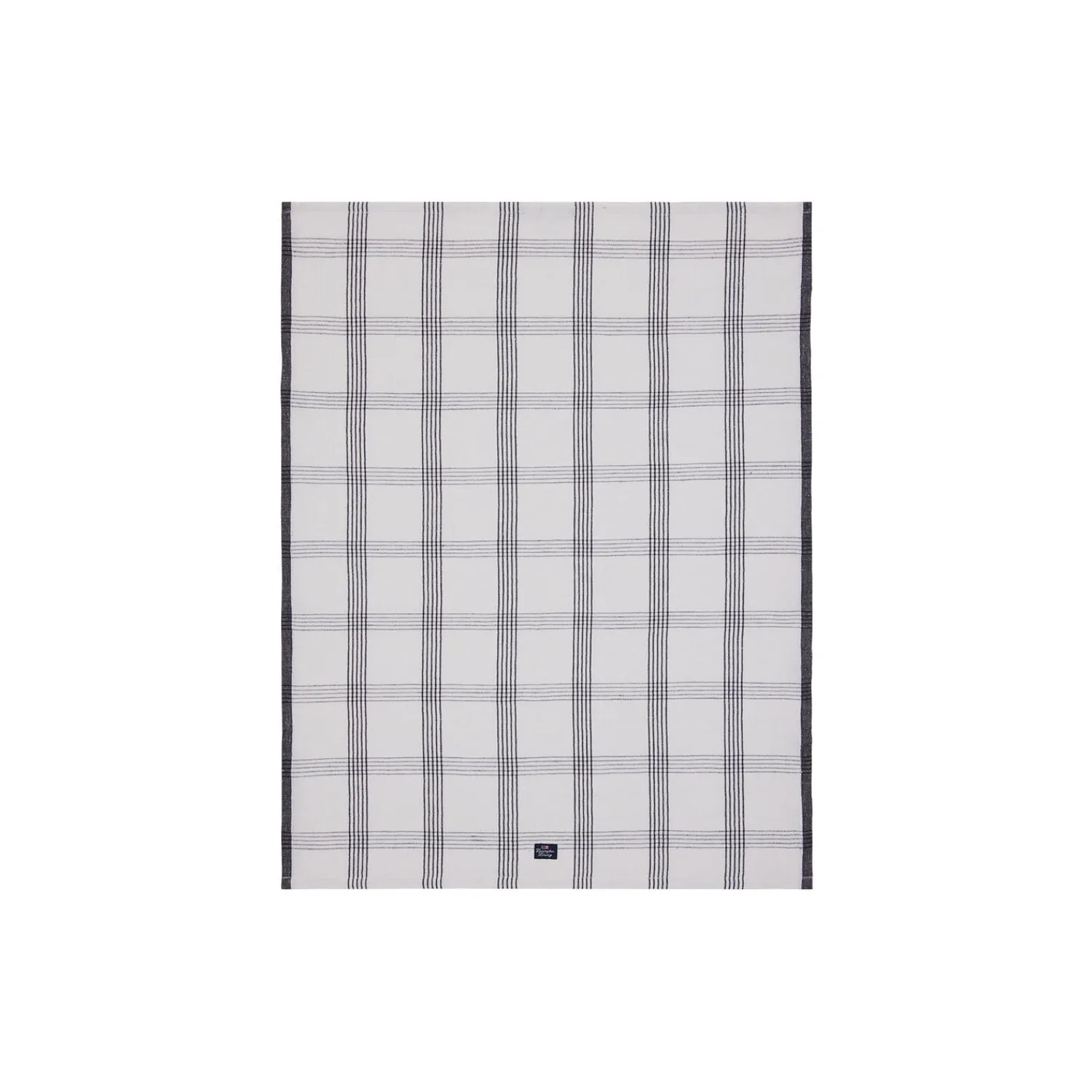Lexington Køkkentekstiler * Linen/Cotton Kitchen Towel, white/black