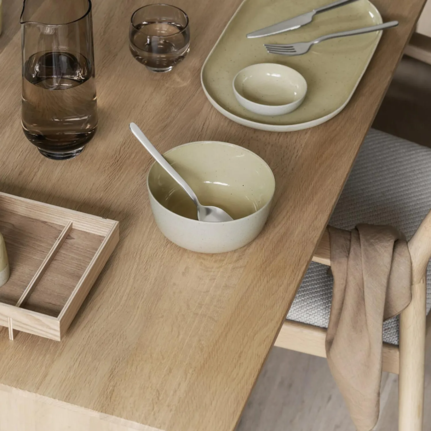 Blomus Bordtekstiler * LINEO Napkin, tan