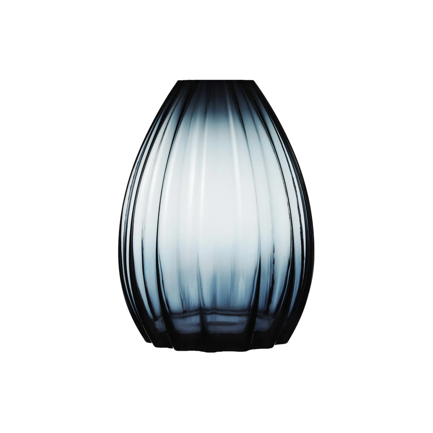 Holmegaard Vaser-2Lips vase, mørk blå