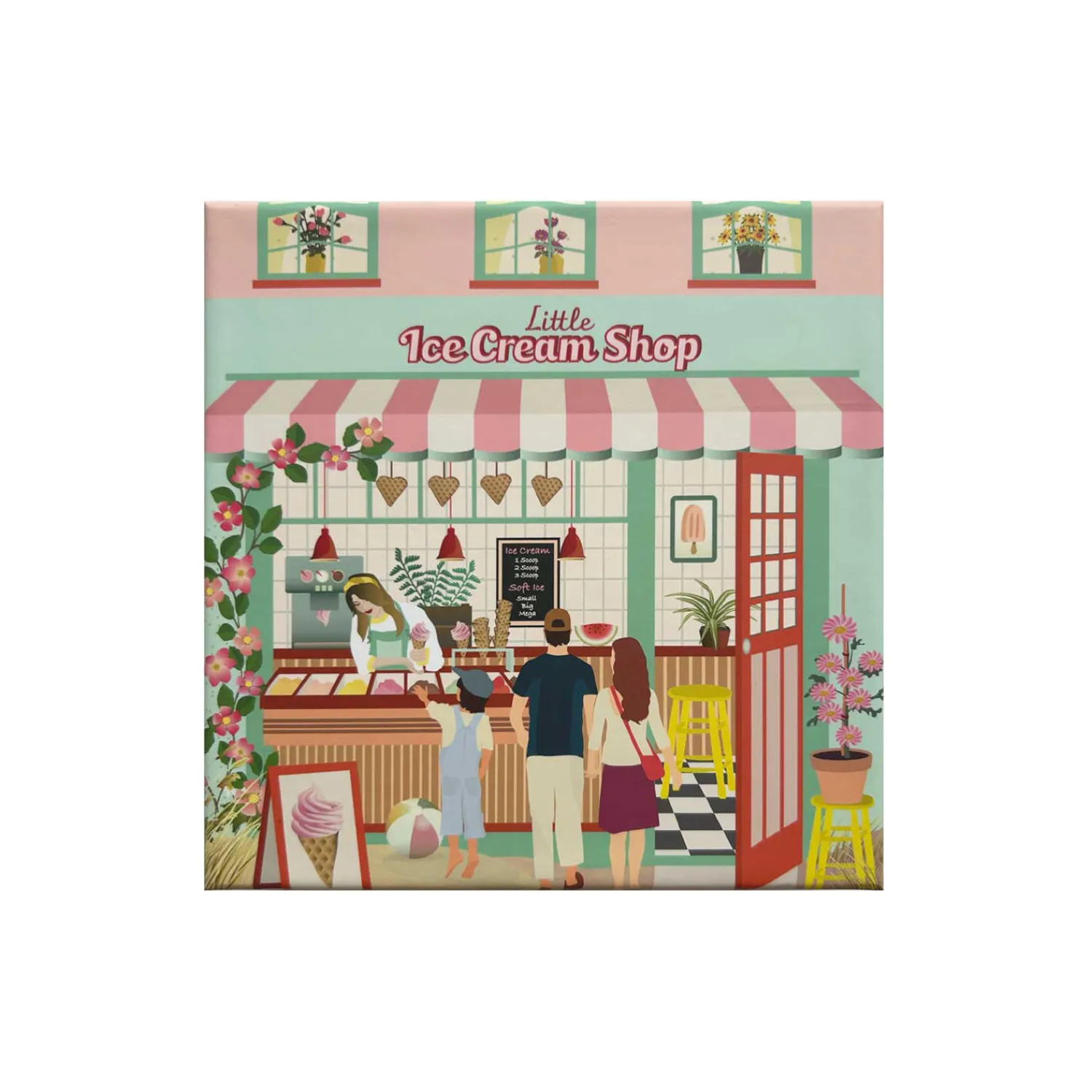 ViSSEVASSE Bøger & Puslespil * Little Ice Cream Shop puslespil 150 brikker
