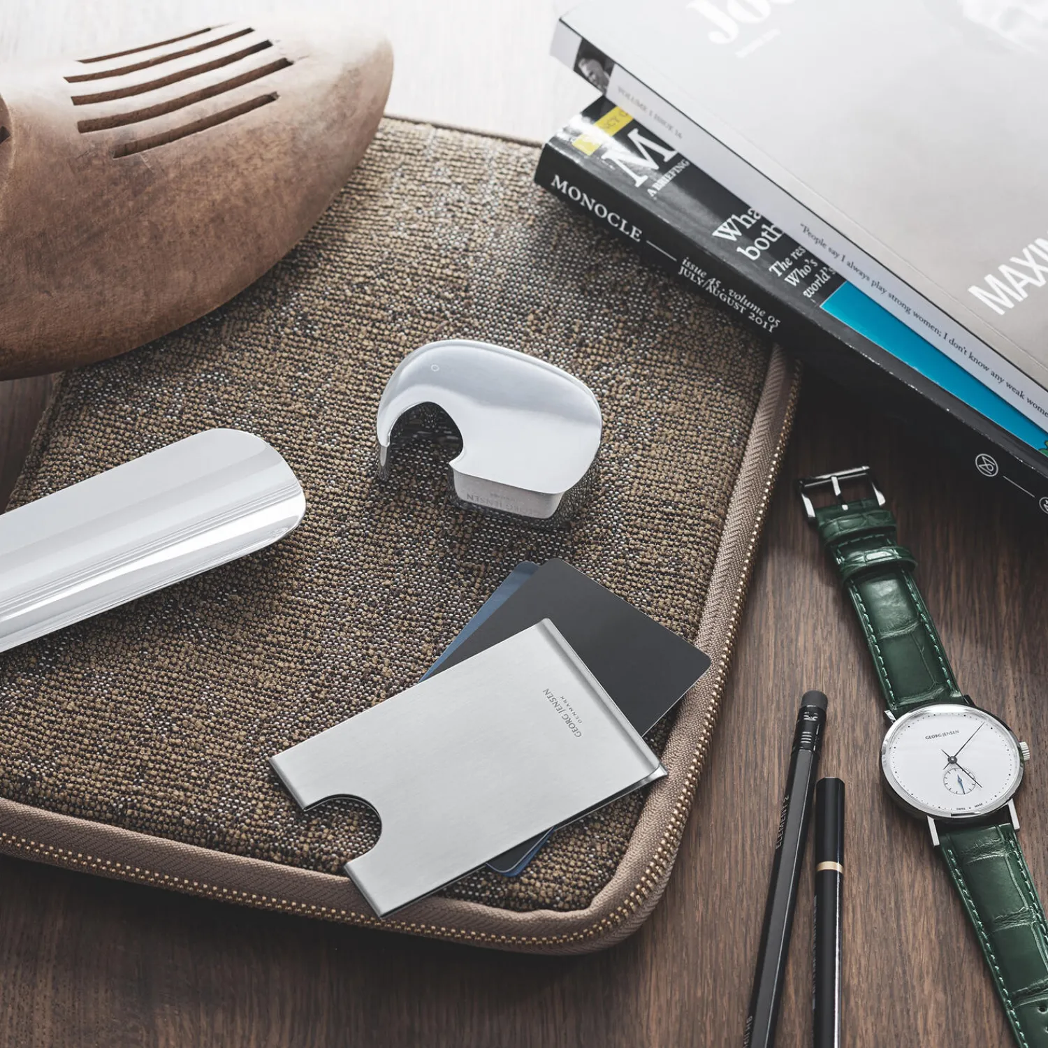 Georg Jensen Barudstyr * Øllefant flaskeåbner