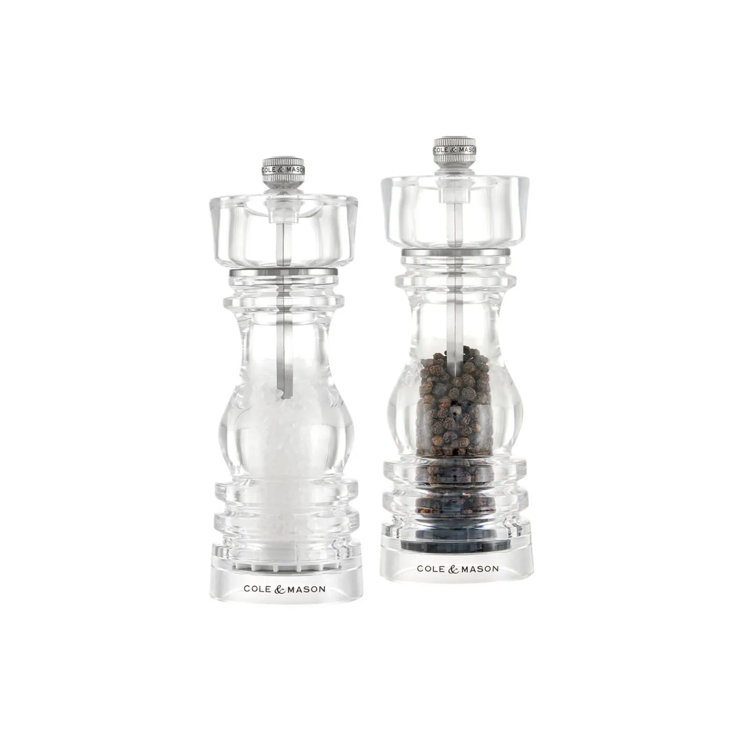 Cole & Mason Køkkenudstyr * London Salt and pepper set, acrylic