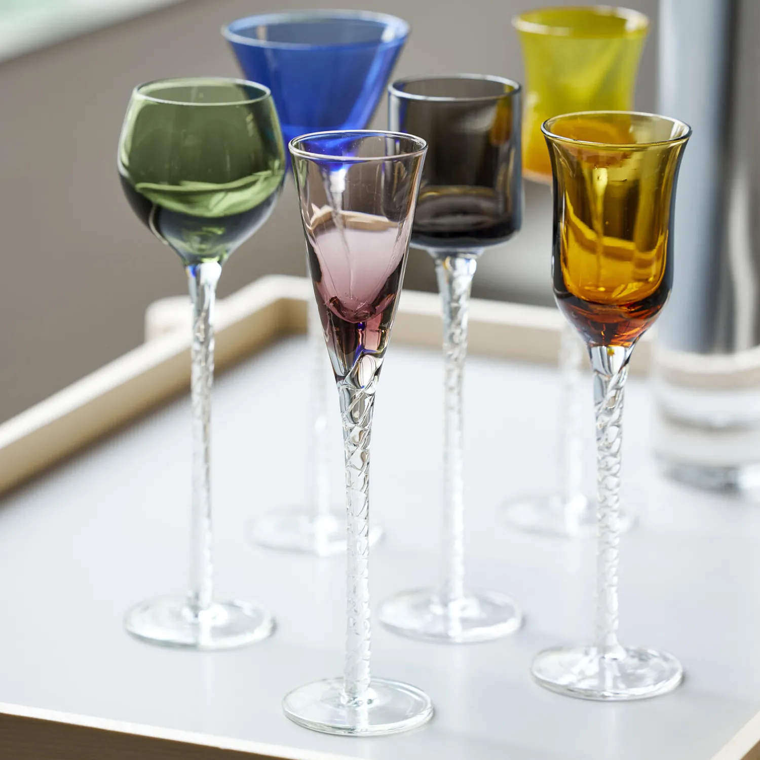 Lyngby Glas Glas * London snapseglas 6 stk.
