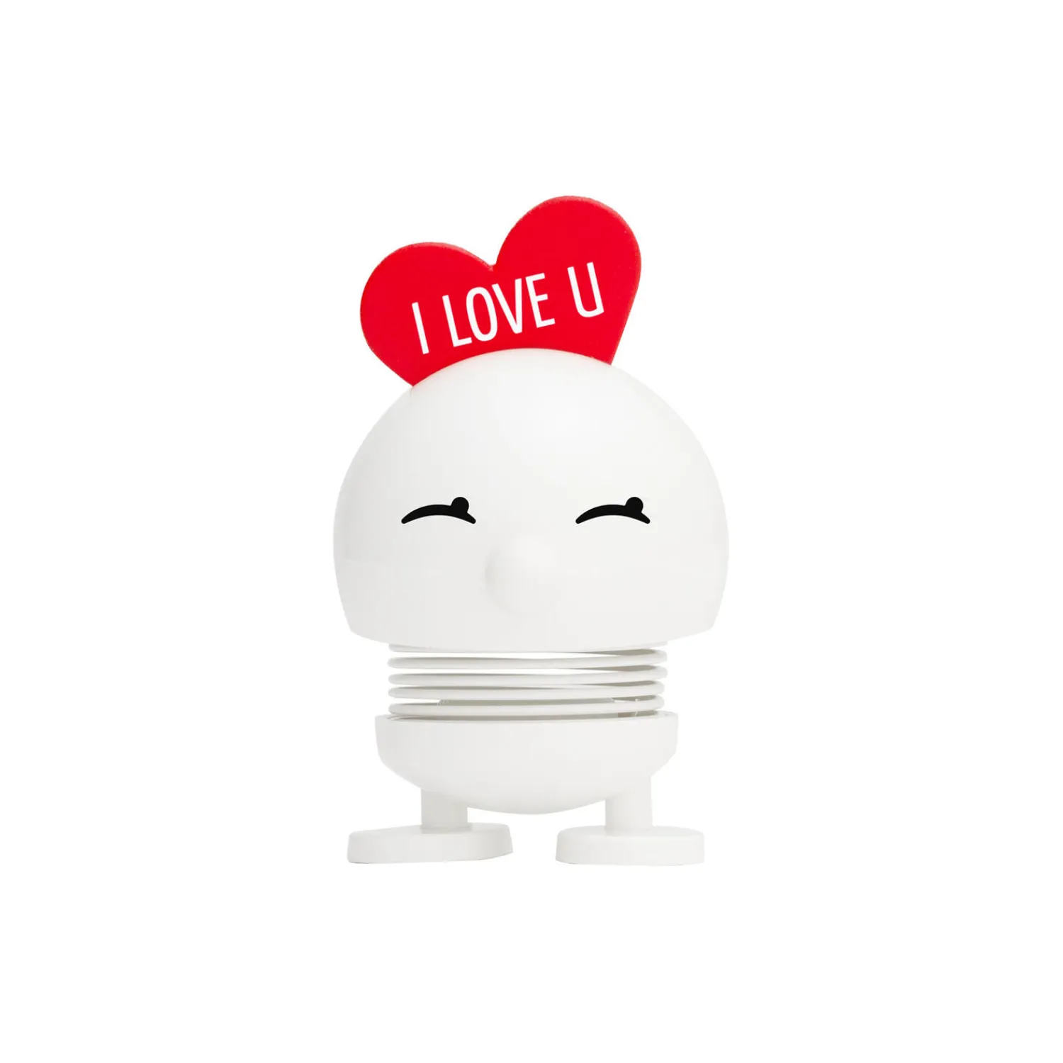 Hoptimist Figurer & Glaskunst-Love Bimble, white