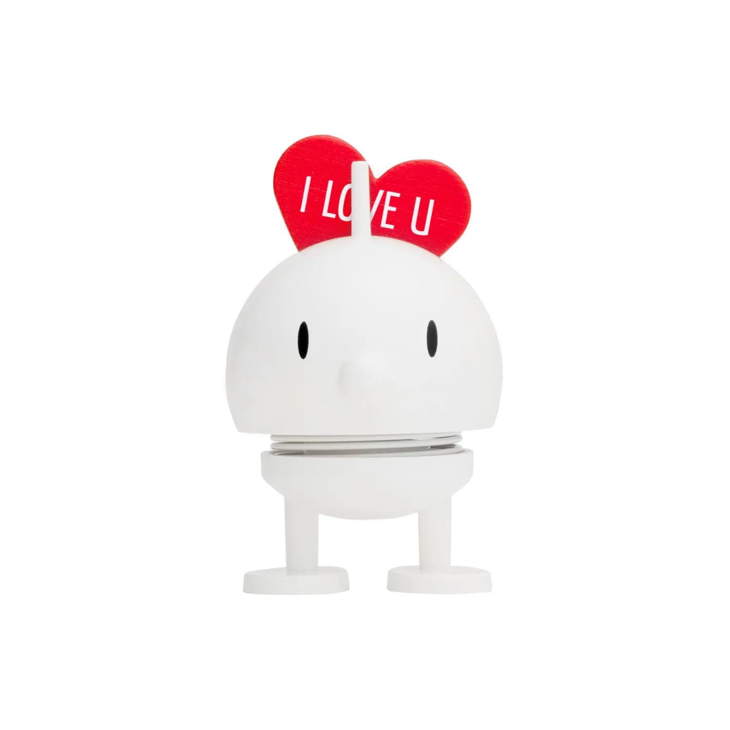 Hoptimist Figurer & Glaskunst-Love Bumble, white
