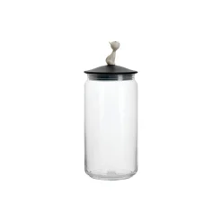 Alessi Køkkenopbevaring-LuláJar opbevaringsglas, sort