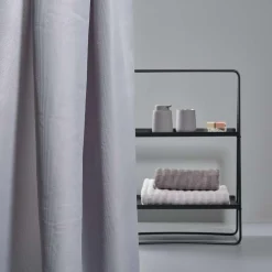 Zone Denmark Badeværelsesudstyr-Lux badeforhæng, grey