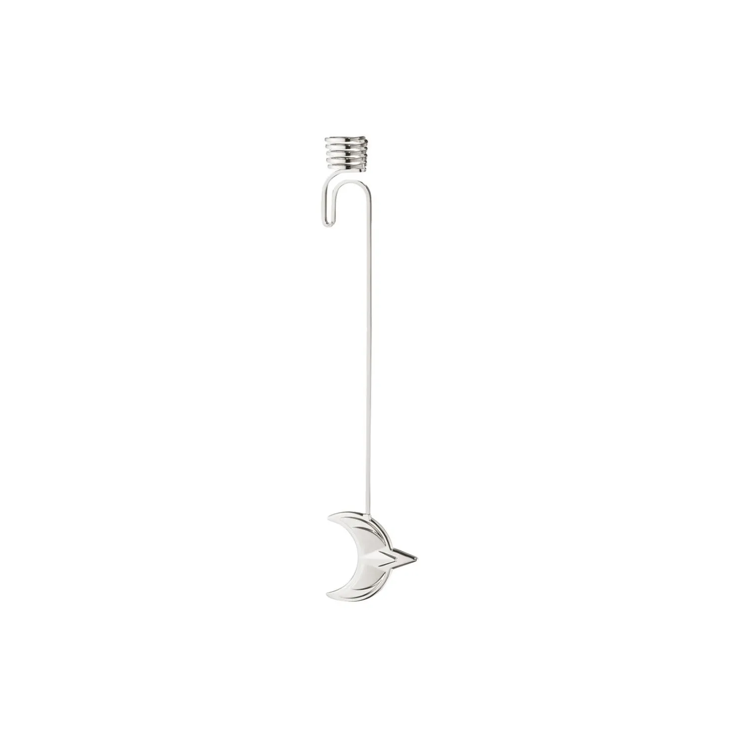 Georg Jensen Pynt-2024 Lyseholder måne, sølv