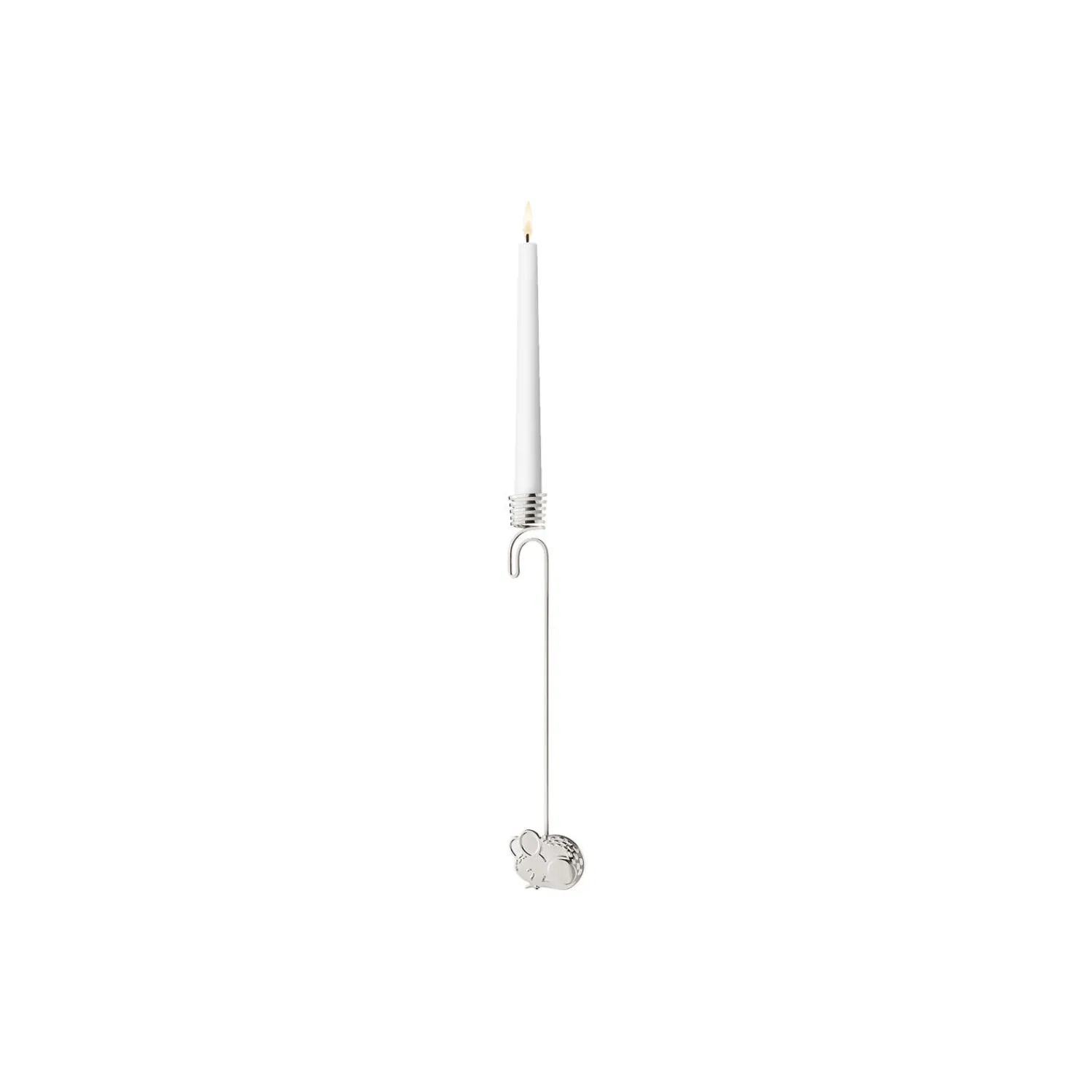 Georg Jensen Pynt-2023 lyseholder mus, sølv