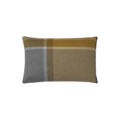 ELVANG Pyntepuder & Hynder-Manhattan pudebetræk, yellow ocher/smoked glass