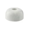 Lene Bjerre Lysestager * Marmilla stage, hvid