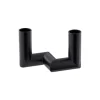 Uyuni Lighting Lysestager-Matrix Mini Taper Candleholder 2 Arm, matte black
